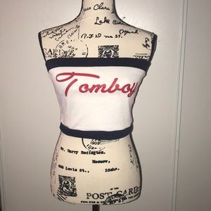 💜Fashion Nova crop top size L